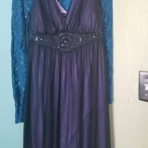 Enfocus Studio Purple Dress Size 10